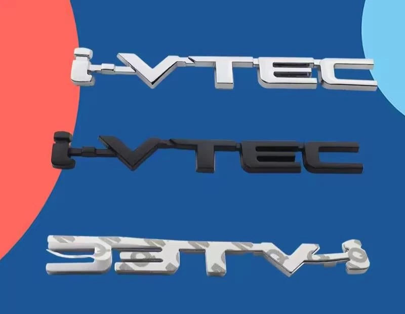 2.4 iVtec Black Silver Boot Badge Emblem for Accord CRV Odyssey NEW
