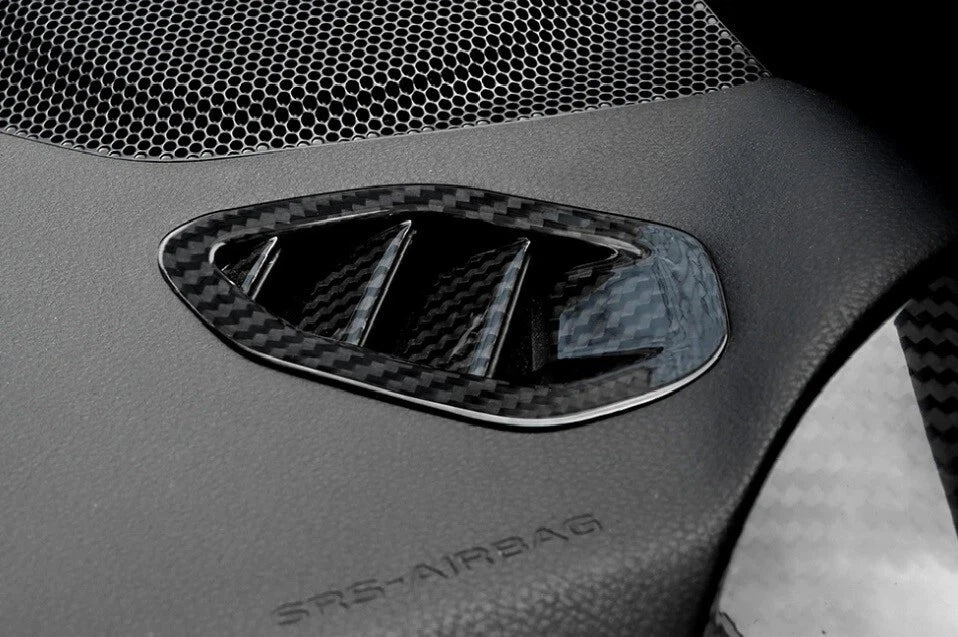Windshield Air Vent Trim Genuine Carbon Fibre fits Toyota GR86 Subaru BRZ 22 23