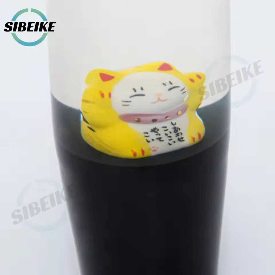 JDM Lucky Cat Acrylic Gear Shift Knob M12x1.25 M10x1.5 M10x1.25 M8x1.25