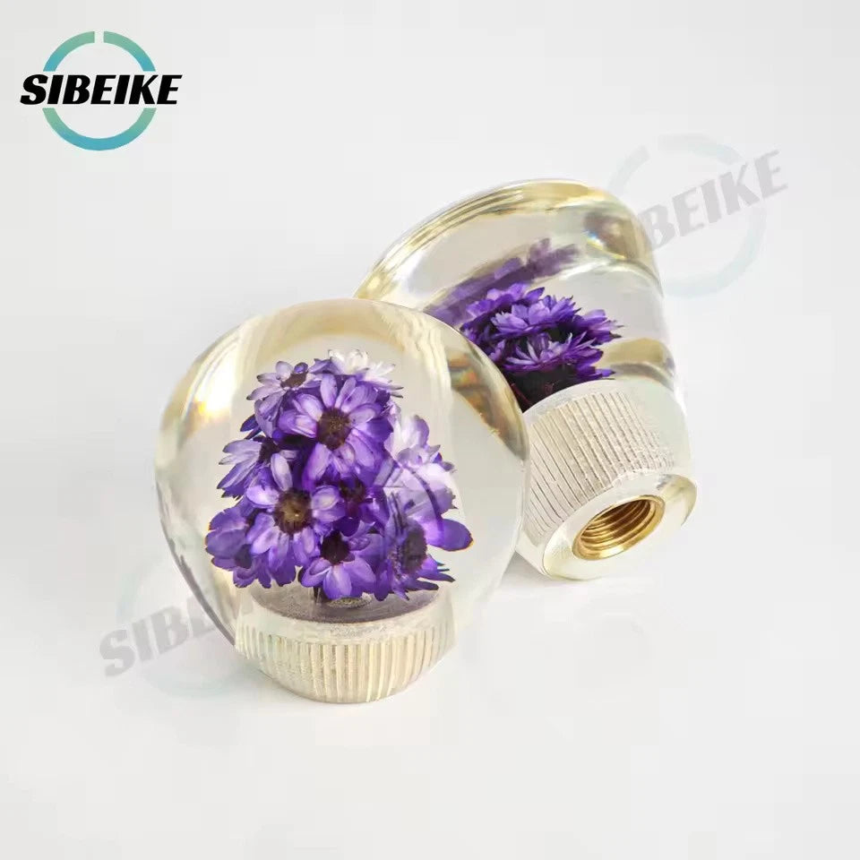 JDM Underwater Flower Shift Gear Knob M12x1.25 M10x1.5 M10x1.25 M8x1.25
