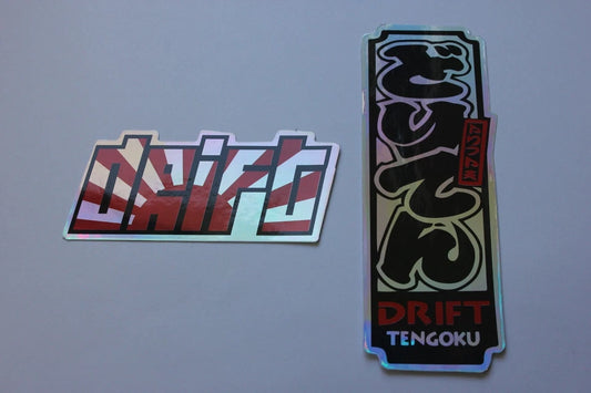 2x DRIFT Tengoku Decal Sticker for Toyota Mitsubishi Mazda Nissan Honda Subaru