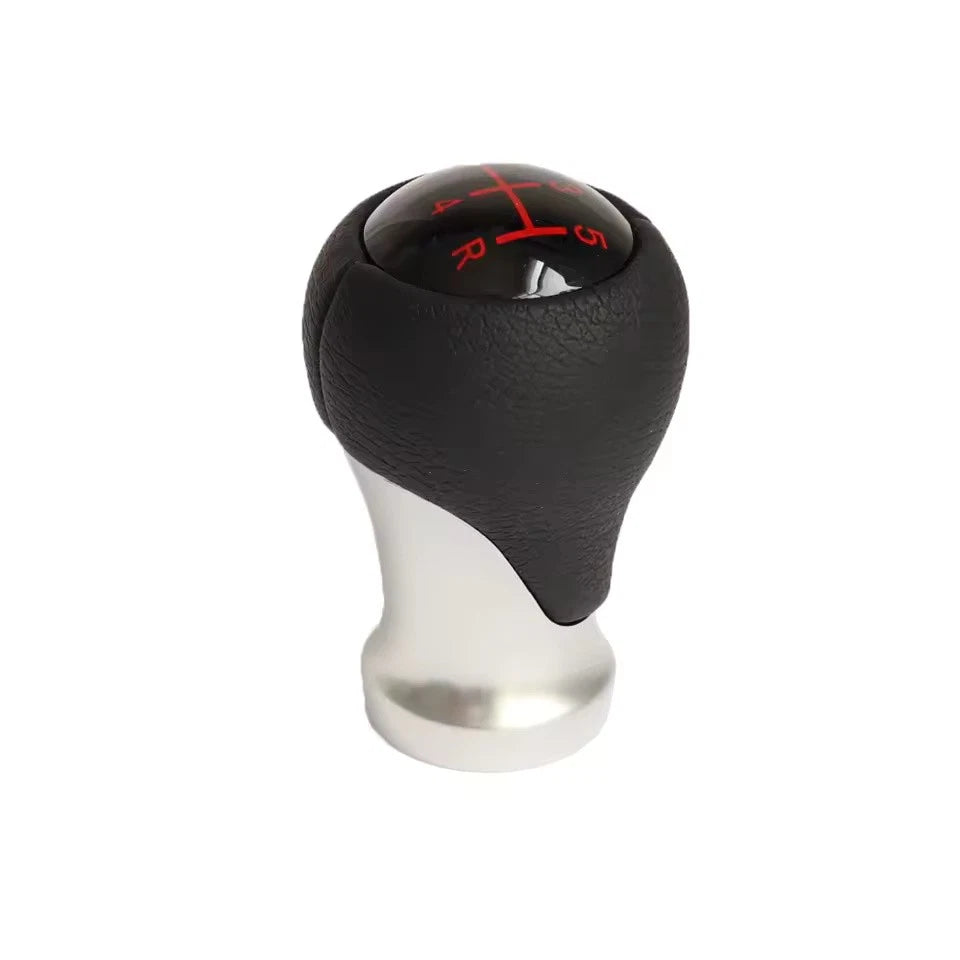 Premium Leather Manual Gear Shift Knob for Kia Picanto Morning 2012–2015