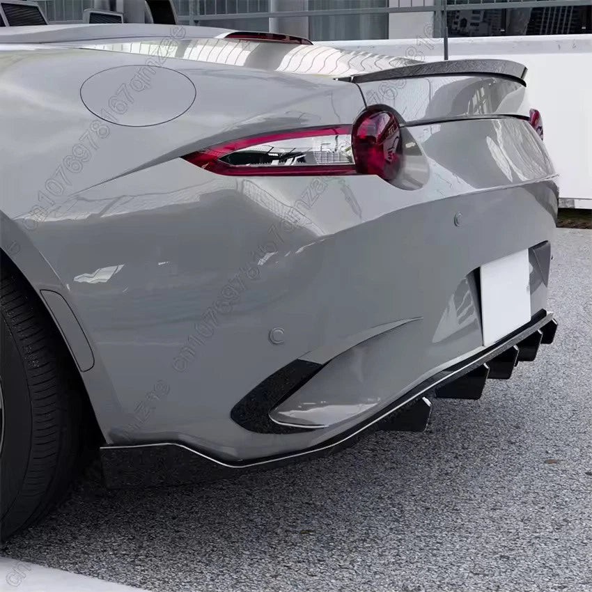 Rear Bumper Side Air Vent Trim Covers Splitter Canards for Mazda MX-5 Miata ND