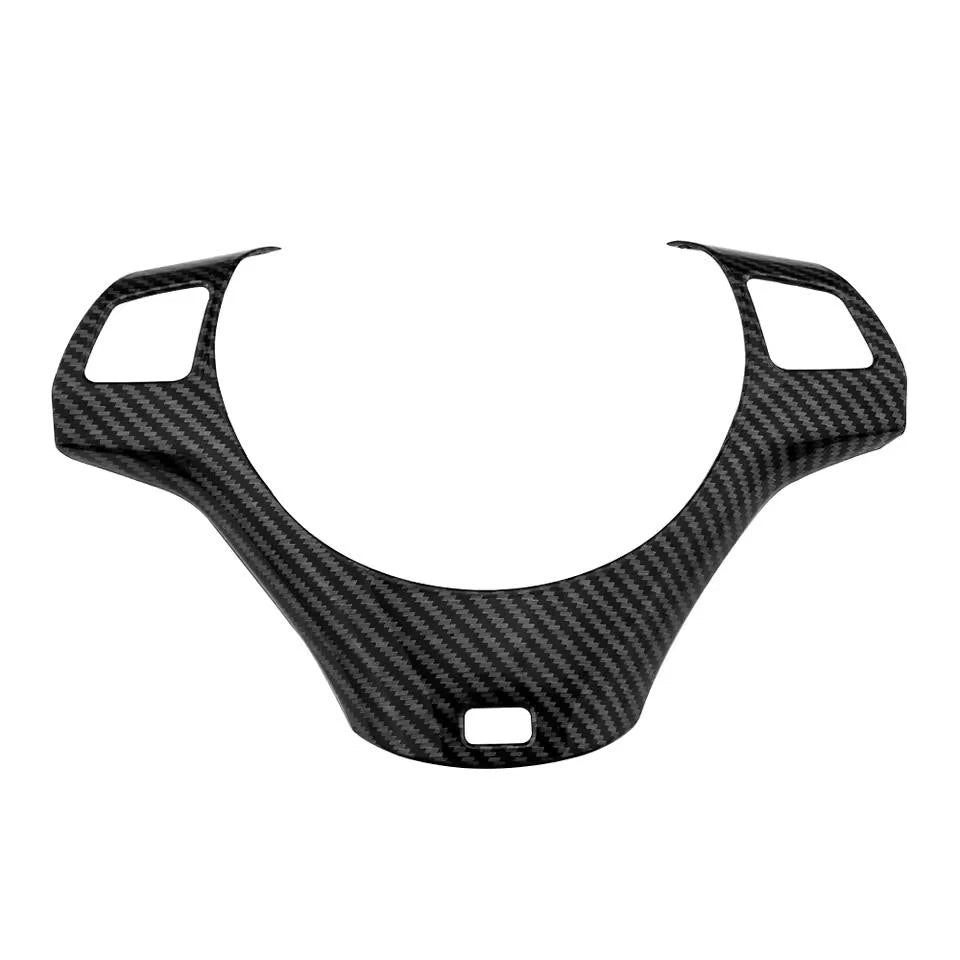 BMW Steering Wheel Trim Cover for E90 E92 E93 Carbon Fiber Panel Sticker 2005–12
