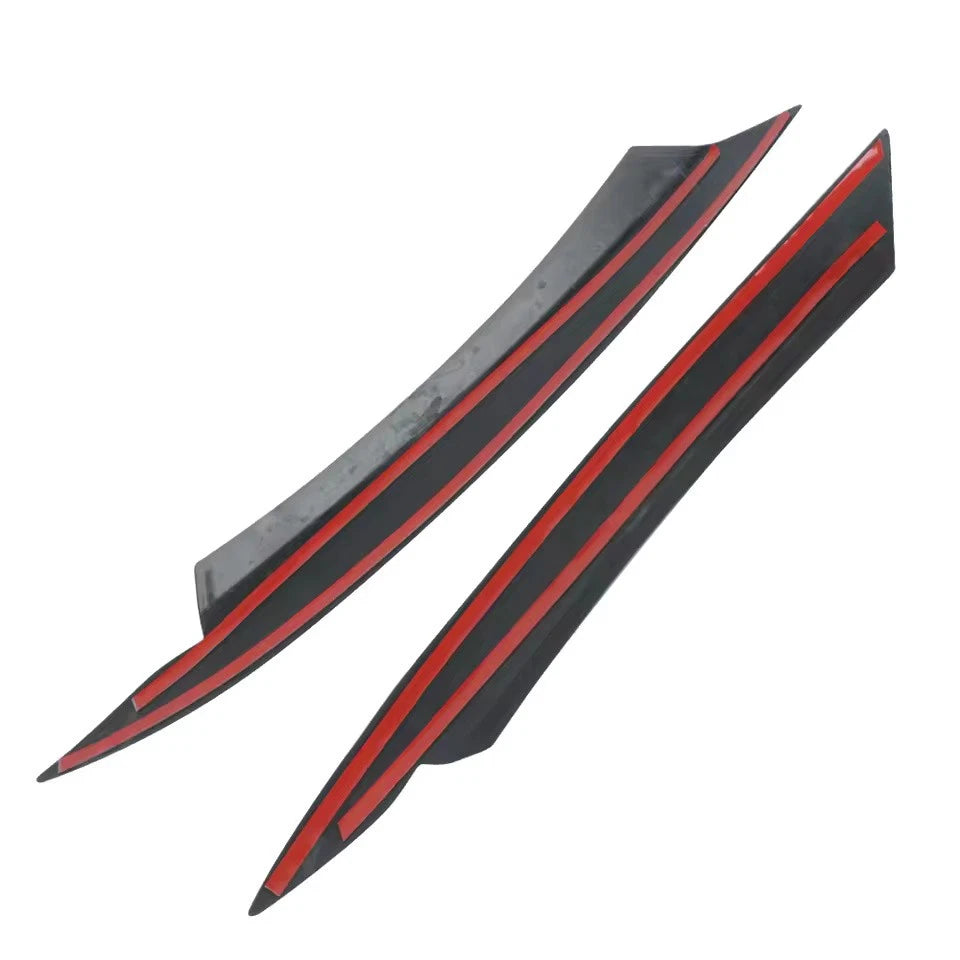 2Pcs Volkswagen Passat B7 Headlight Eyebrow Cover Trim 2010–2014 Eyelid Overlay