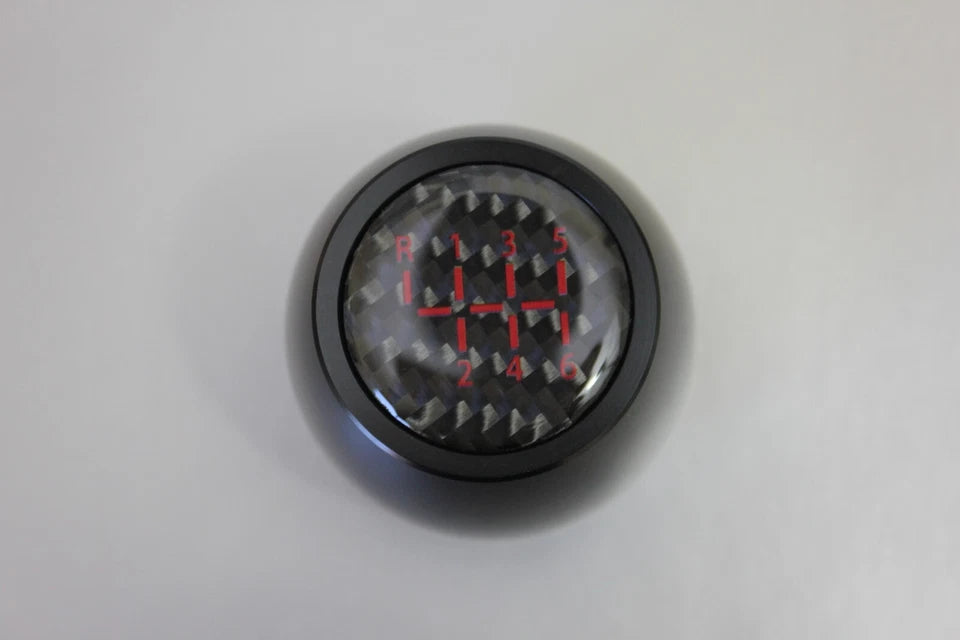 RS Aluminium Gear Knob Black M12x1.25 fits Toyota 86 Supra Subaru WRX Forester