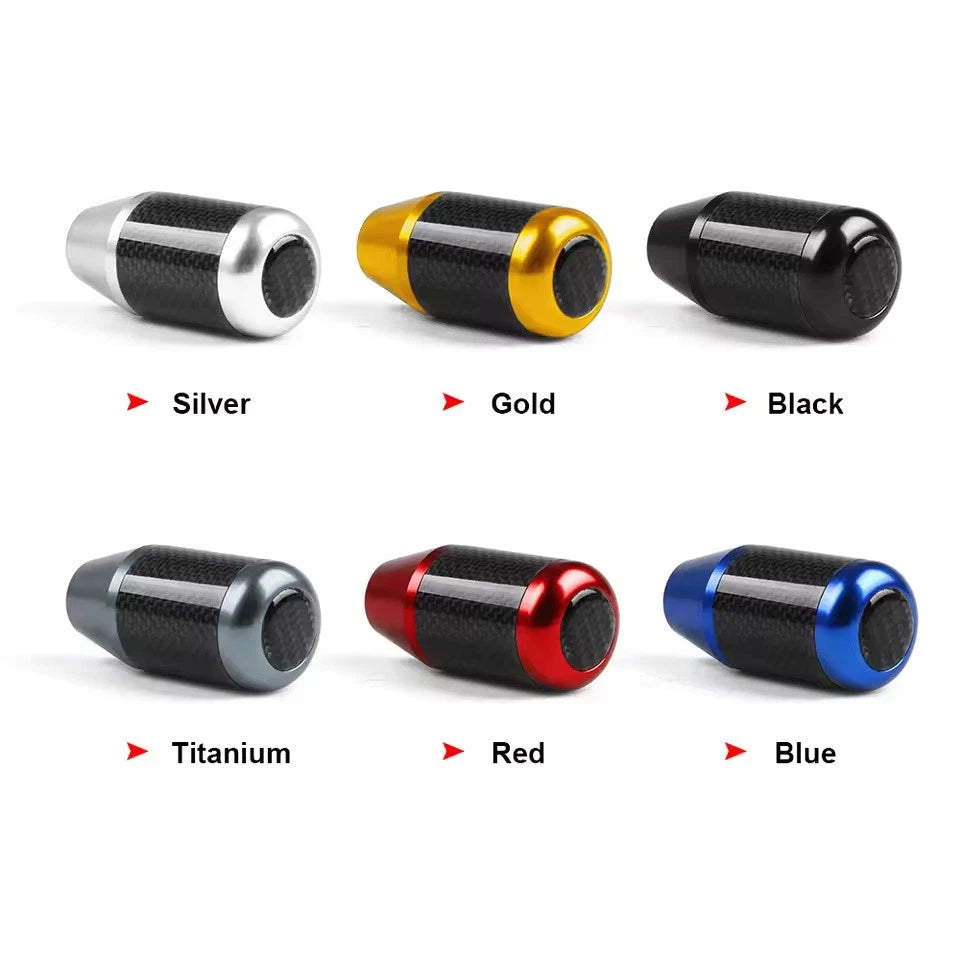 Carbon Aluminium Cylinder Multi Knob M12x1.25 M10x1.25 M10x1.5 M8x1.25
