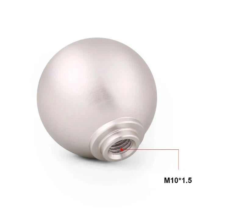 Ball Gear 6 Speed Shift Knob Silver for Honda FD2 FN2 EP3 Type R DC5 CL7 CL9