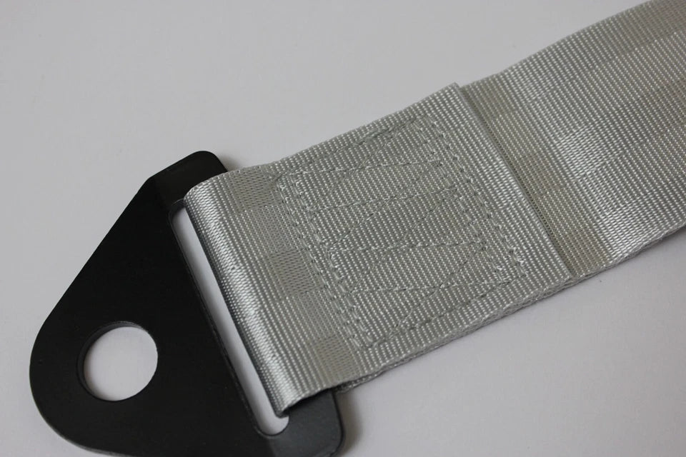 Spoon Sport Silver Tow Strap Belt Rope for Honda Integra S2000 Civic Accord Jazz