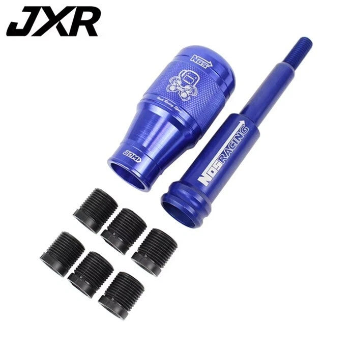 JDM Racing Extended Aluminium Ball Gear Shift Knob M12 M10 M8 NEW Universal