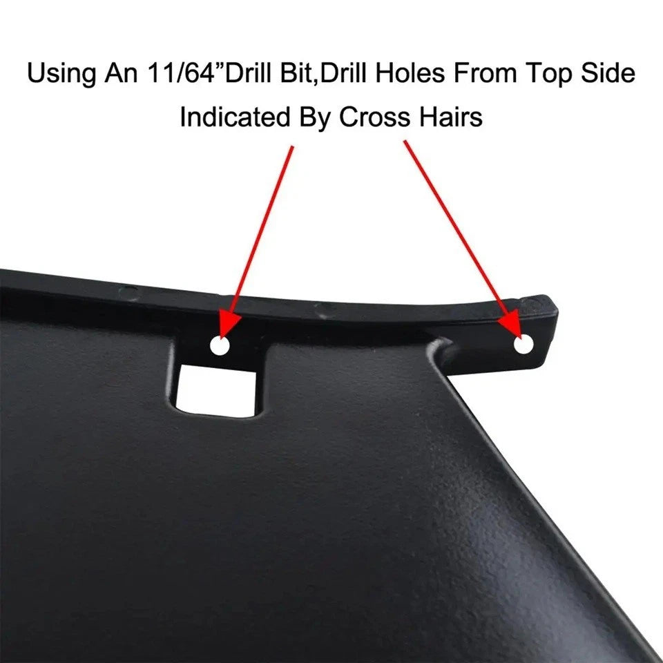 PQY Spoiler Wing Fins Stabilisers for Subaru WRX STI Impreza 2002 - 2007 NEW