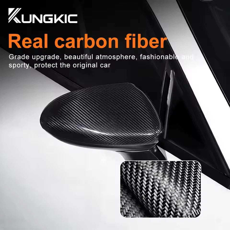 Rearview Mirror Cover Real Carbon for Toyota GR86 Subaru BRZ 2021 - 2024 NEW