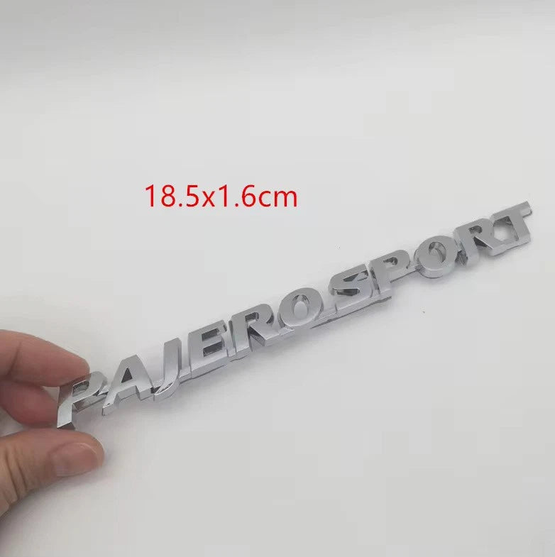 ABS 3D Adhesive Boot Badge Emblem Lancer Outlander Evolution Pajero NEW