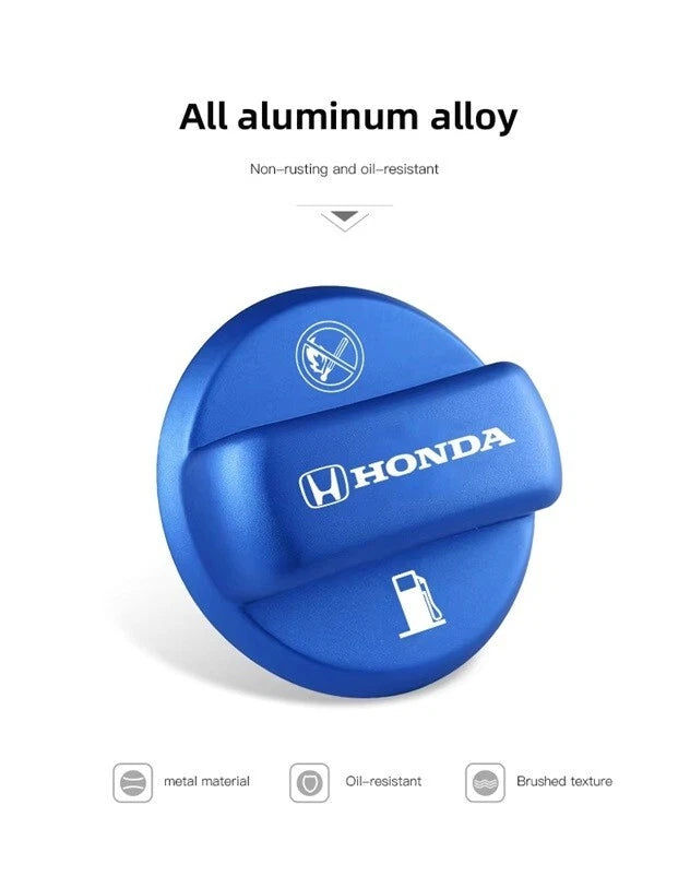 Blue Oil Fuel Cap Cap Cover for Honda Civic Fit Jazz Accord CRV Odyssey HRV City