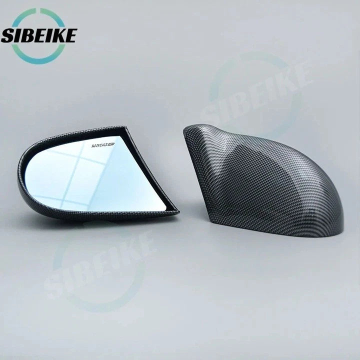 2 Pc Spoon Style Side Mirror for Honda CIVIC EG 4 Door 1992 - 1995 Carbon Black