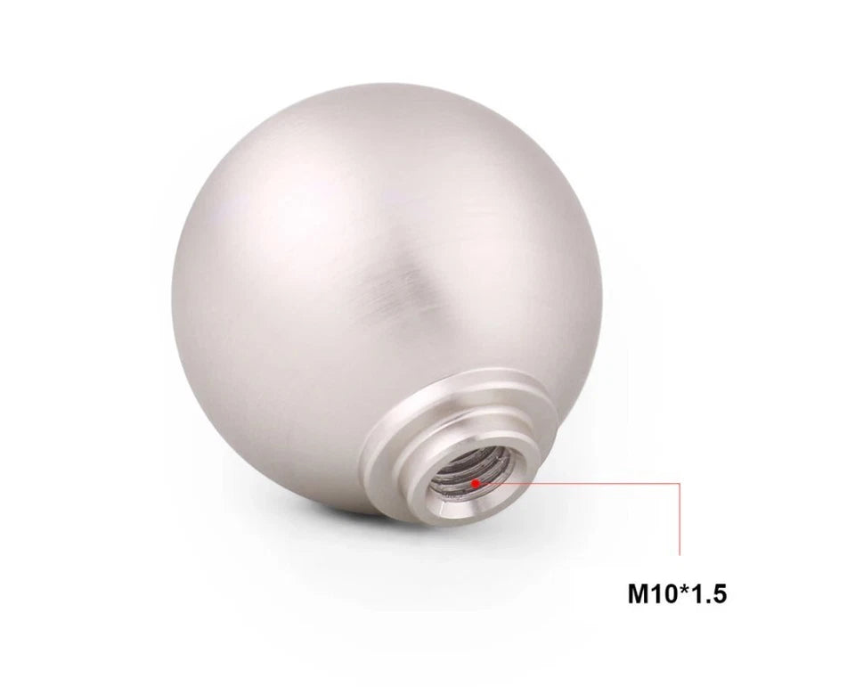 Ball Gear Shift Knob Silver for Honda FD2 FN2 EP3 Type R DC5 DC2 Civic Jazz