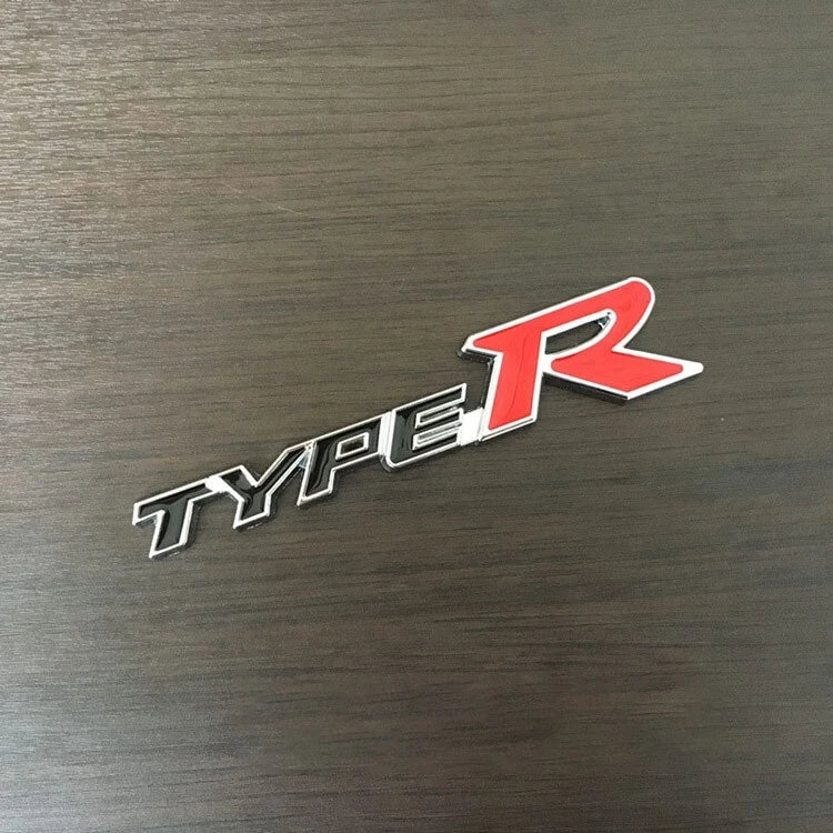 Type R Boot Badge Emblem for Honda Integra Civic Accord CRV HRV ZRV S2 ...