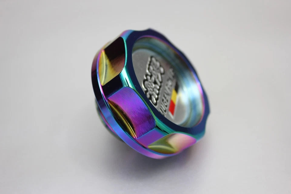 Mugen Honda Engine Oil Cap Iridescence Anodised Aluminium S2000 Civic Type R