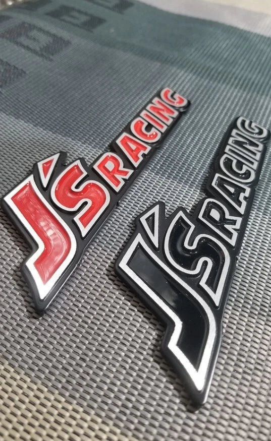 J'S Racing Car Badge Emblem JDM Japan for Honda S2000 Integra Civic Accord