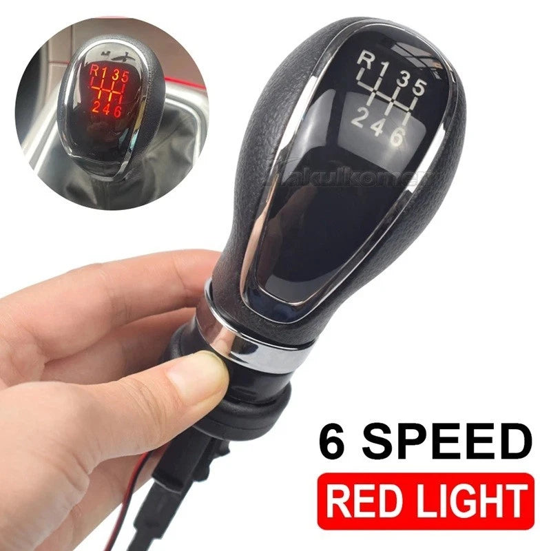 LED 5 / 6 Speed Gear Knob Shifter for Holden Buick Opel Astra Insignia 09 - 13