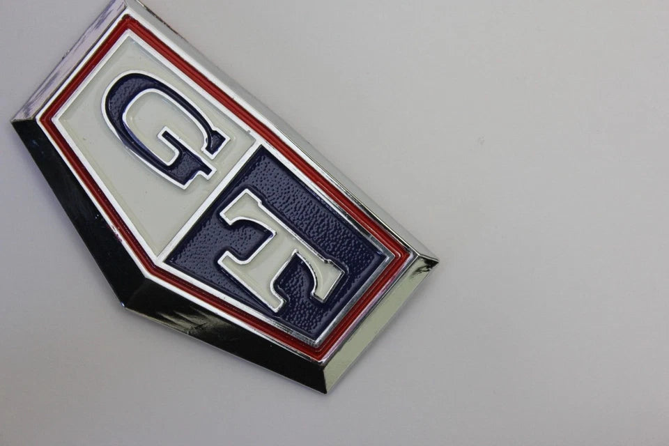 GT Side Fender Badge Blue Emblem for Skyline R32 R33 R34 GTST GTT GT NEW AUS