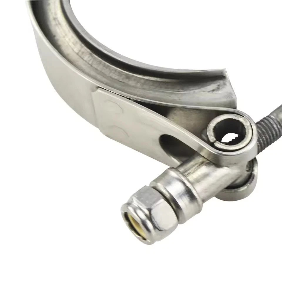 4" SS304 V Band Clamp High-Temperature Exhaust Clamp for Turbo and Performance