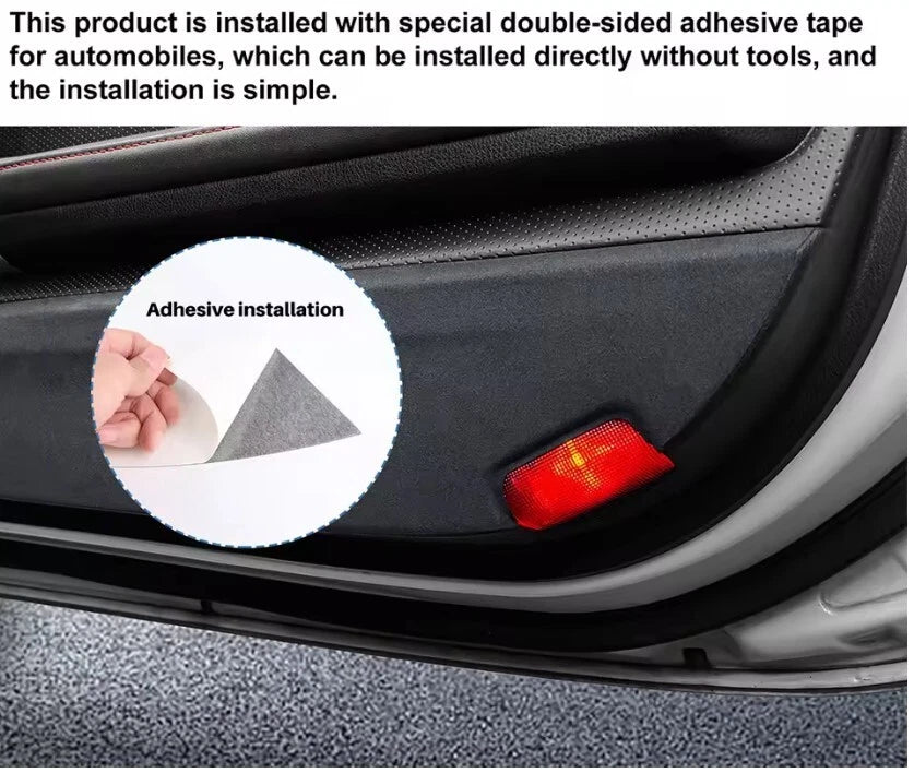 Suede Car Door Cover Protection for Toyota GT86 Subaru BRZ 2016 - 2020 NEW