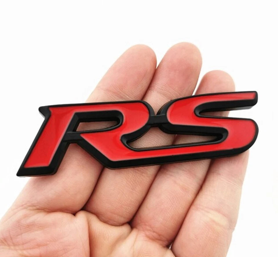 RS Boot Badge Emblem for Honda Civic FC FK Accord Jazz Odyssey CRV HRV ZRV