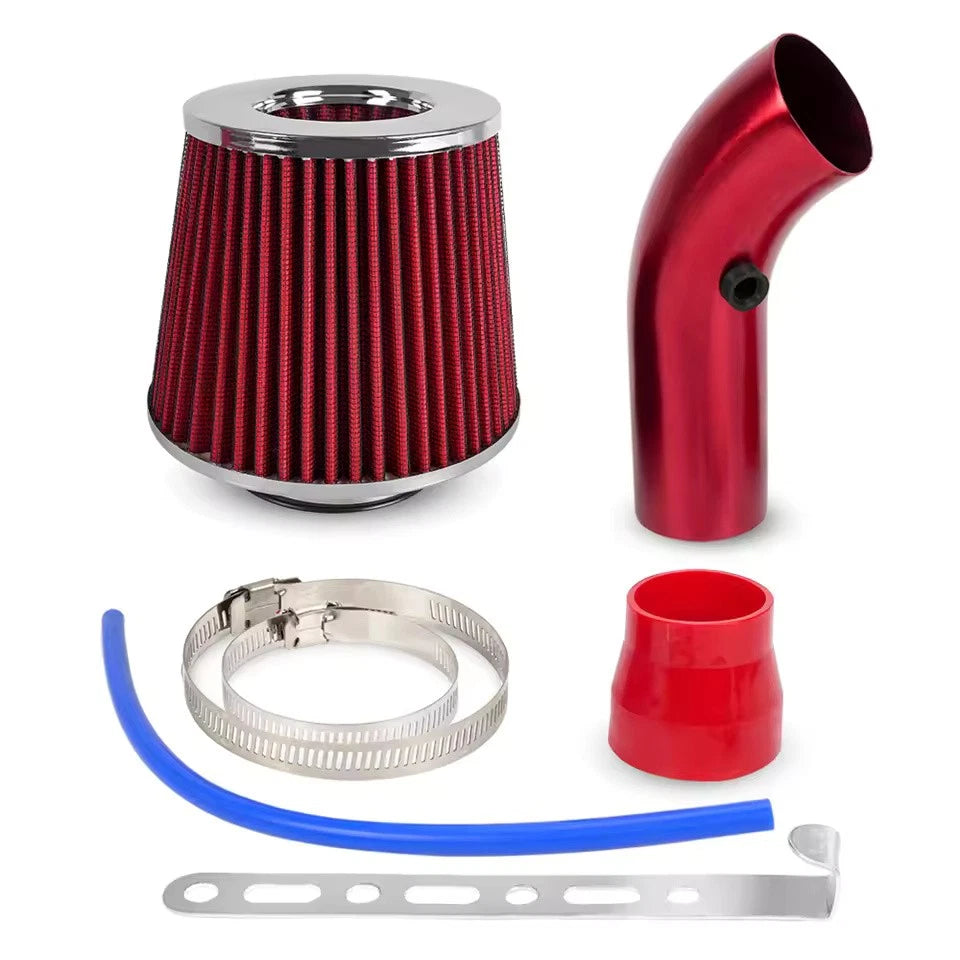 Short Ram Intake Pod Filter High Flow Pipe Kit 76mm Universal Fitment OFI109