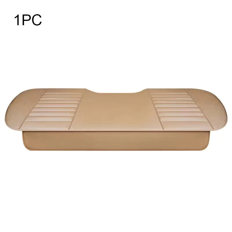 SEAMETAL Premium PU Leather Car Seat Cover Set Universal Fit Cushion Protector