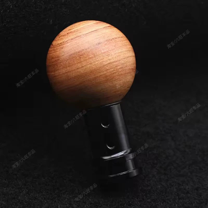 Solid Wood Shift Gear Knob M12x1.25 M10x1.5 M10x1.25 M8x1.25 Manual Auto