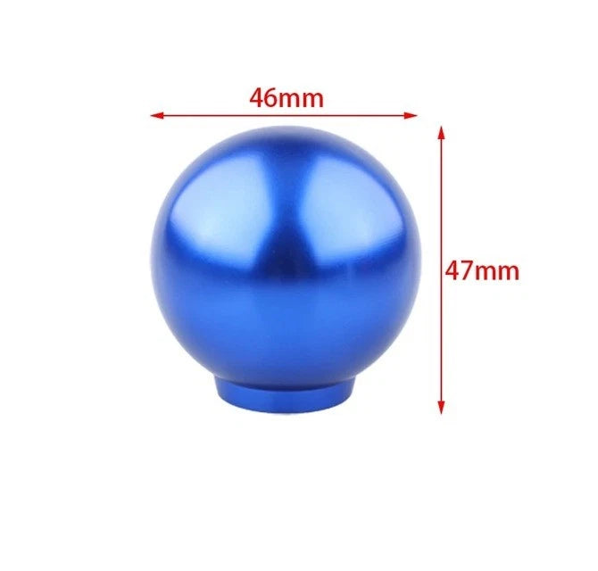 JDM Aluminium Ball Gear Knob M8x1.25, M10x1.25, M10x1.5 M12x1.25 NEW AU