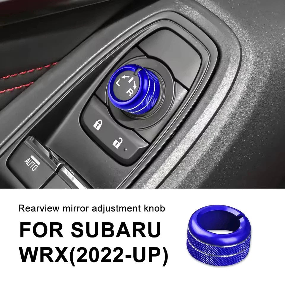 Mirror Adjustment Knob Cover for Subaru WRX BRZ 22 - 25 Crosstrek Impreza 24 25