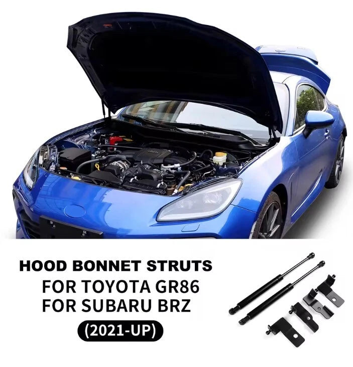 Hood Bonnet Gas Strut Set for Toyota GR86 & BRZ 2021 2022 2023 2024 NEW