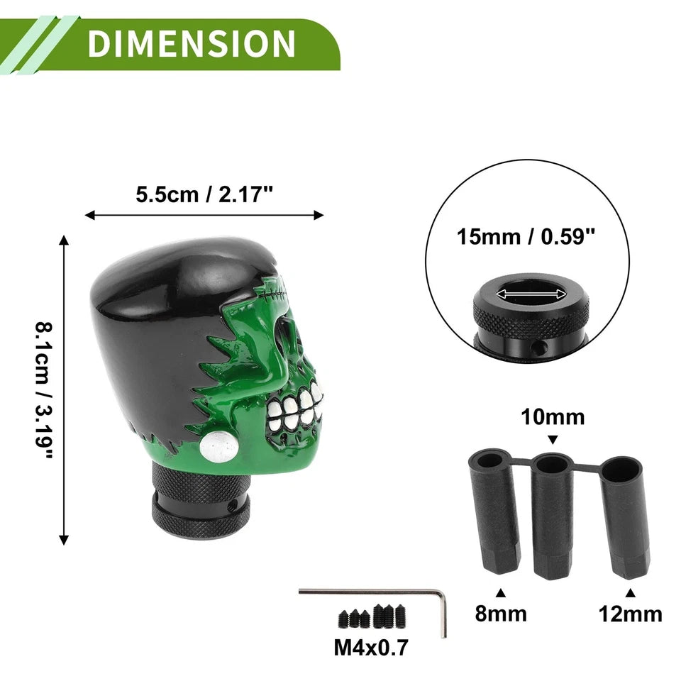 JDM Frankenstein 's Monster Resin Gear Knob M8x1.25, M10x1.25, M10x1.5