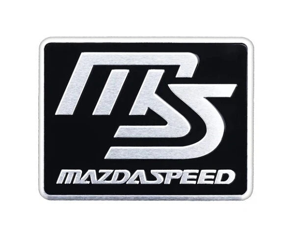Mazdaspeed Black Aluminium Badge Emblem Sticker for Mazda 2 3 6 RX7 MX5 CX5 CX3