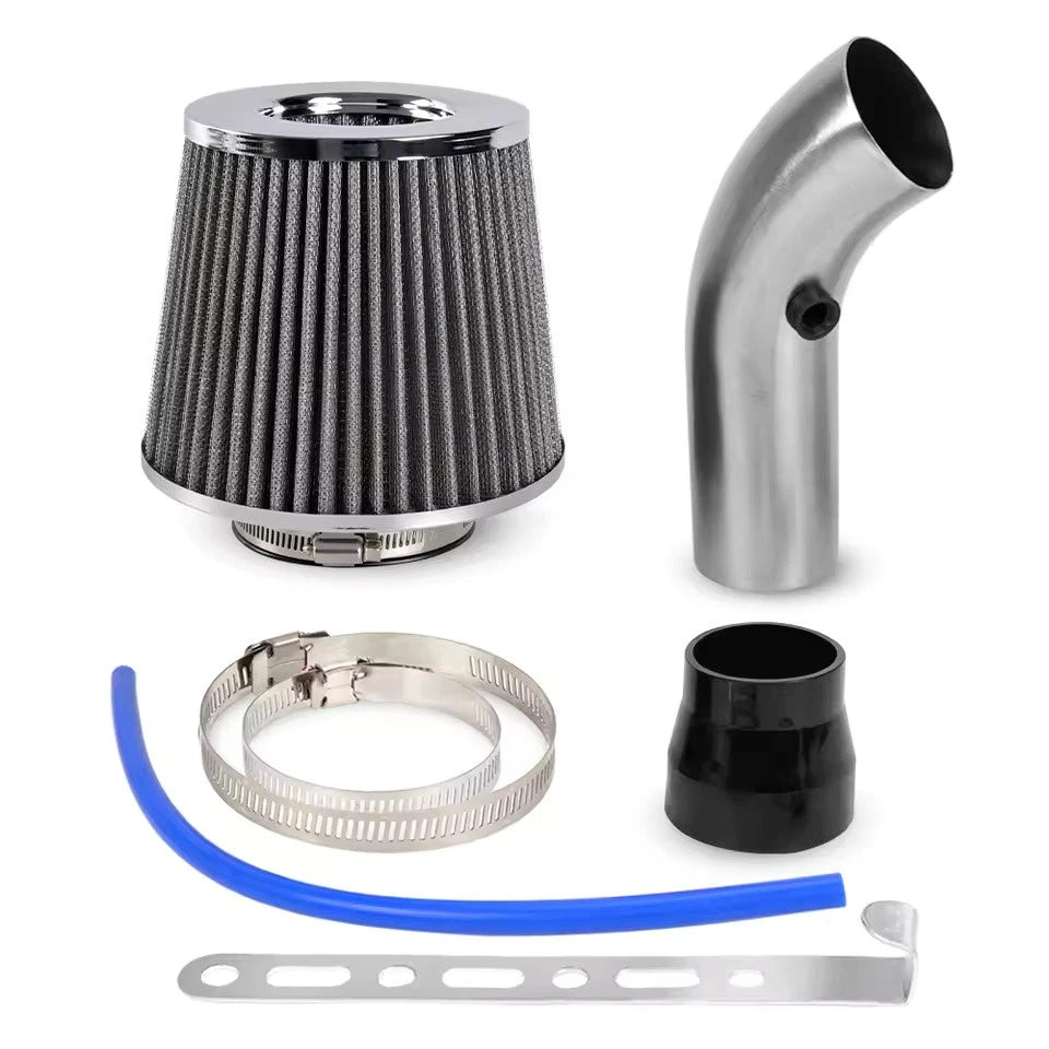 Short Ram Intake Pod Filter High Flow Pipe Kit 76mm Universal Fitment OFI109