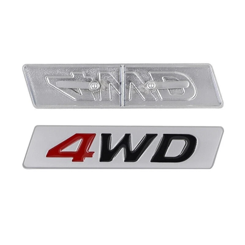4WD SUV Badge Emblem for Toyota Nissan Mazda Ford Holden KIA Hyundai Subaru JDM