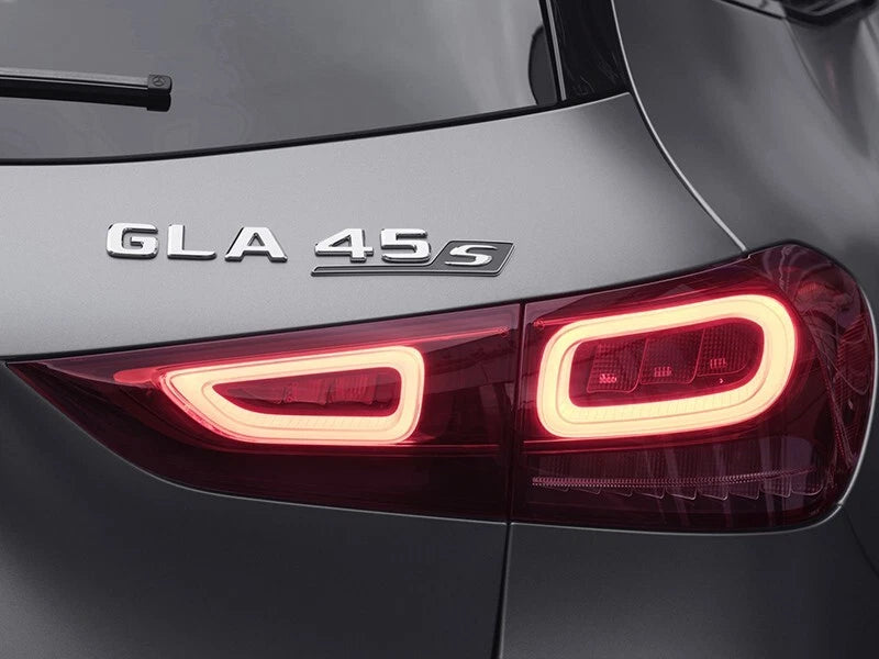AMG S Badge for Mercedes A43 A45 CLA43 CLA45 C45 C63 E45 E53 E63 S63 GLA GLC GLE