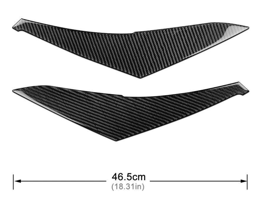 Rear Tail Light Eyebrow Genuine Carbon Fibre fits Toyota GR86 & Subaru BRZ 22 23