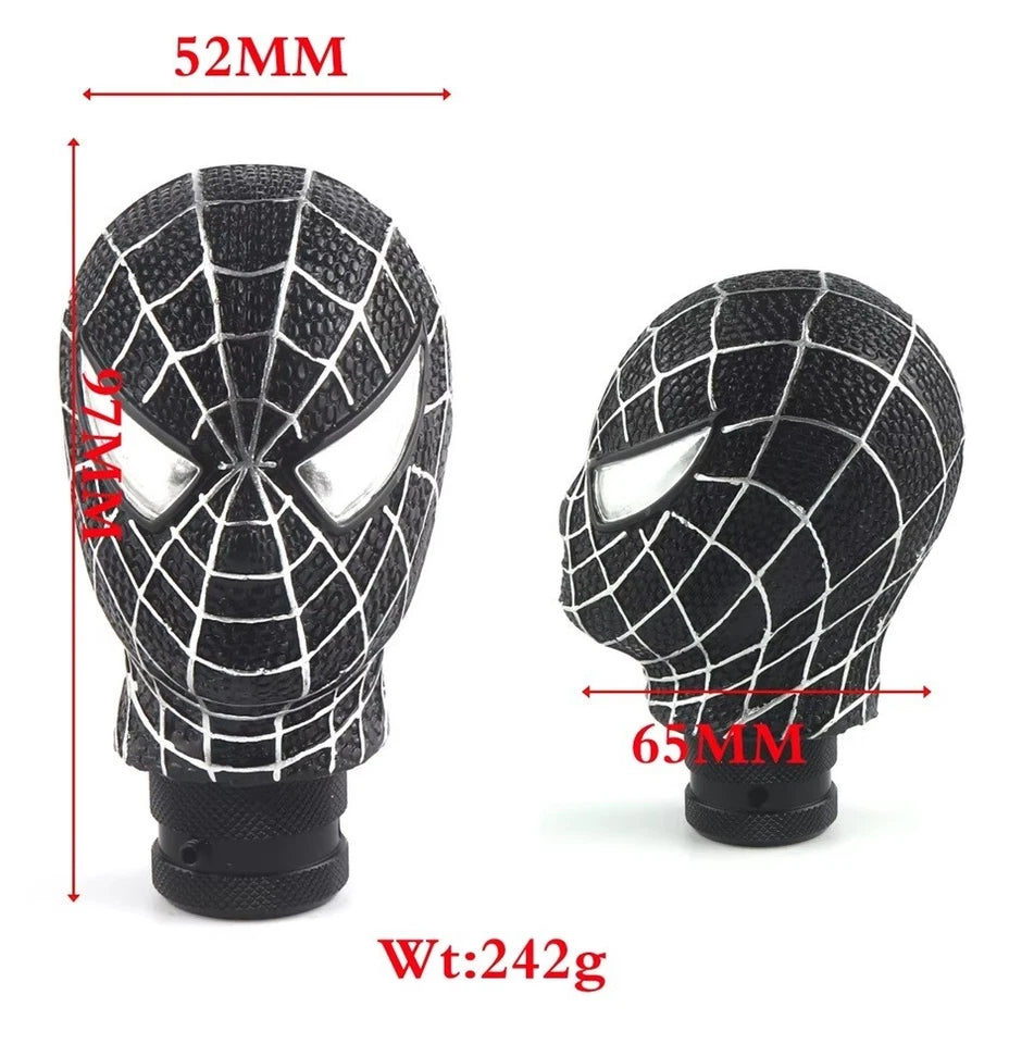 Superhero Red or Black Gear Shift Knob M12 M10 M8 Universal Fitment NEW