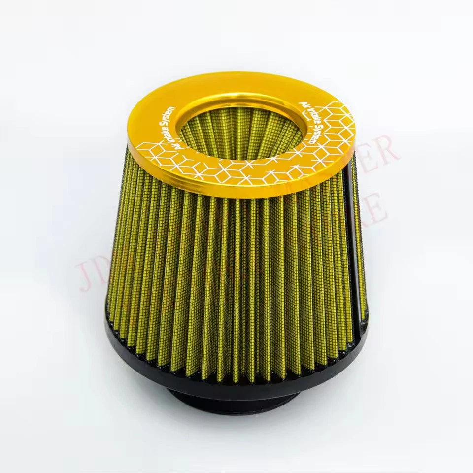 76mm High Flow Air Filter Universal 3" Cold Air Intake Filter Car Performance