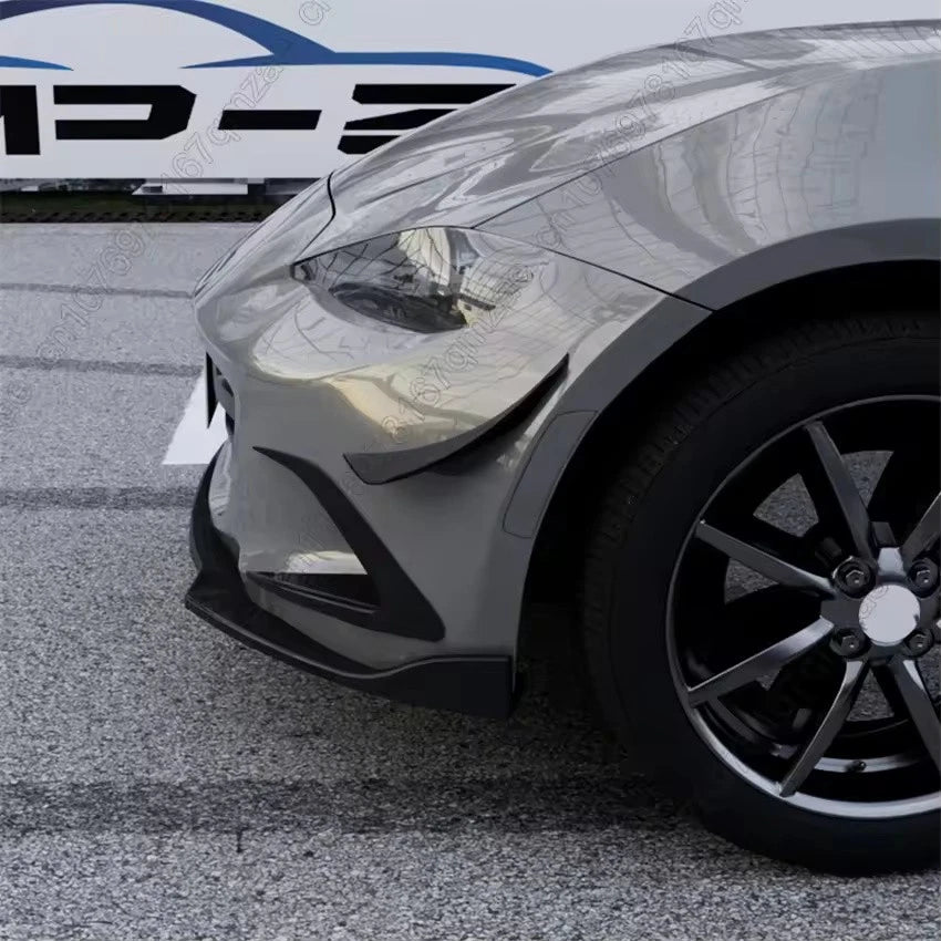 Front Bumper Wind Knife Spoiler Trim for Mazda MX-5 Miata ND 2015–2025
