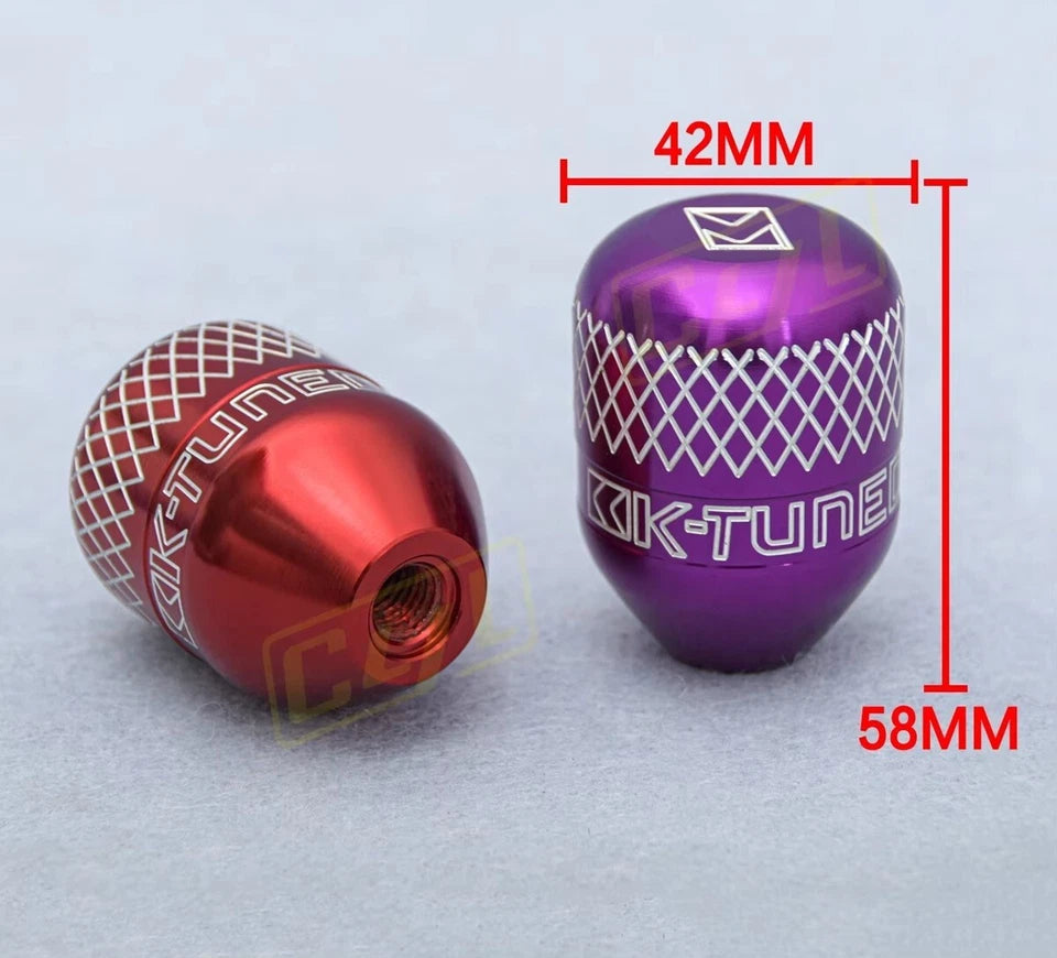 K Tune Aluminium JDM Design Gear Shift Knob for Honda M10x1.5 Jazz Civic Accord