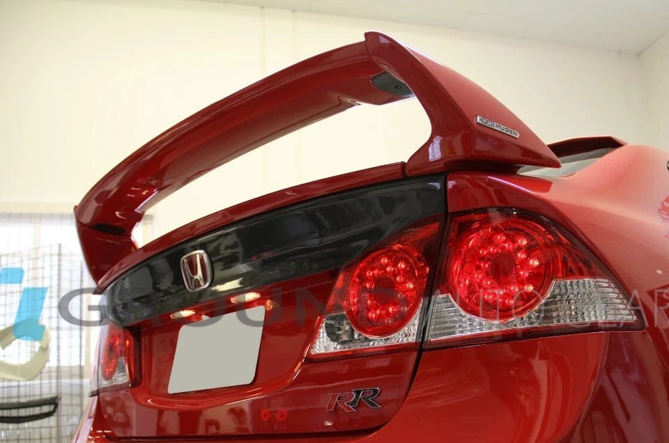 2x Mugen Power Spoiler Wing Badge Alloy Emblem for Honda Civic EK FK CL7 CL9