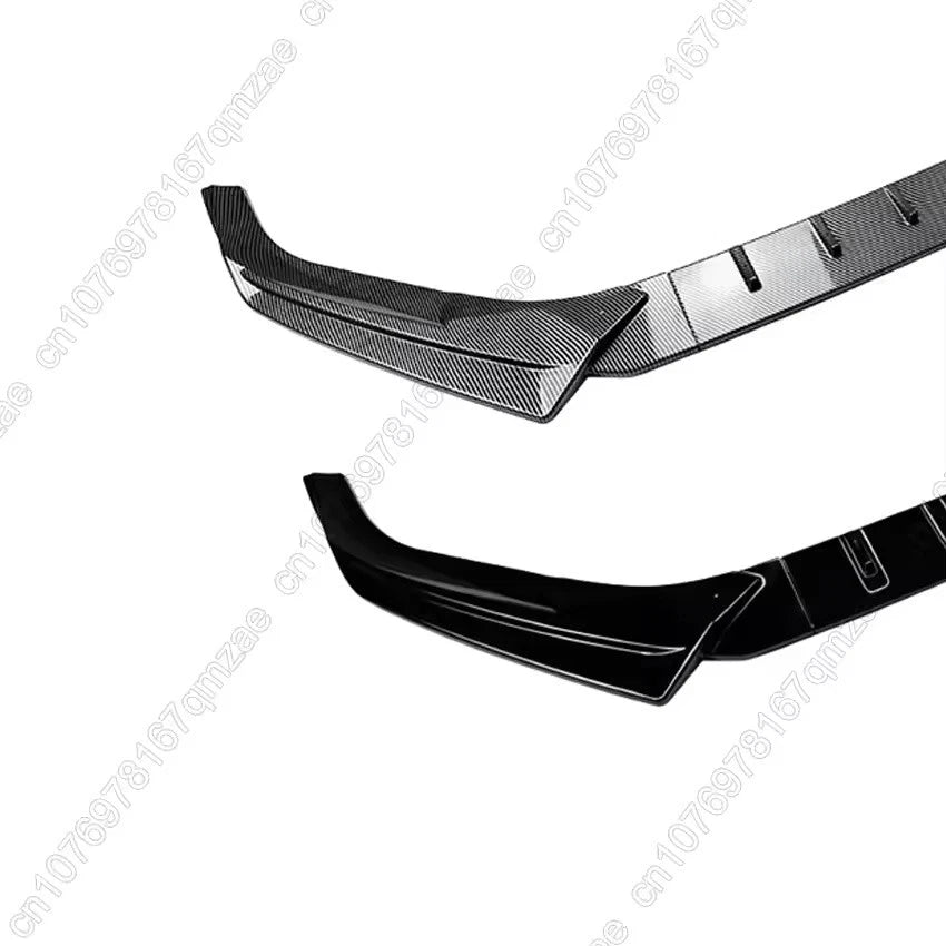 3Pcs Front Bumper Lip Splitter Diffuser for Volkswagen Scirocco MK3 R 2014–2017