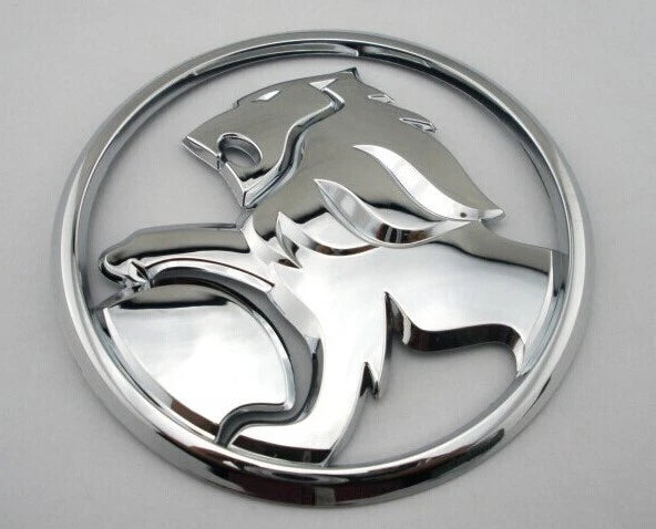 Holden Rear Boot Trunk Badge 95mm Emblem Commodore VE VF VY Silver Gloss Black