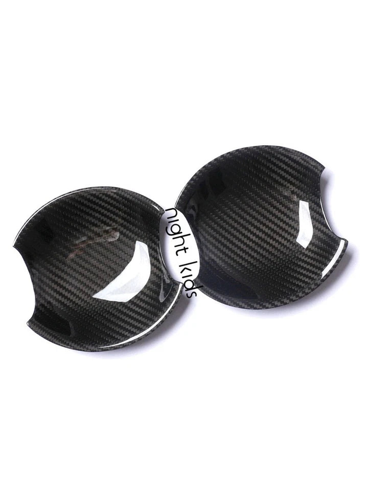 Night Kids Door Handle Inside Covers Carbon fits Toyota GT GR 86 & Subaru BRZ