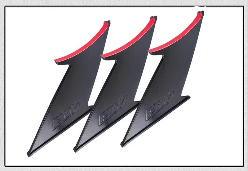 PQY Spoiler Wing Fins Stabilisers for Subaru WRX STI Impreza 2015 - 2018 NEW