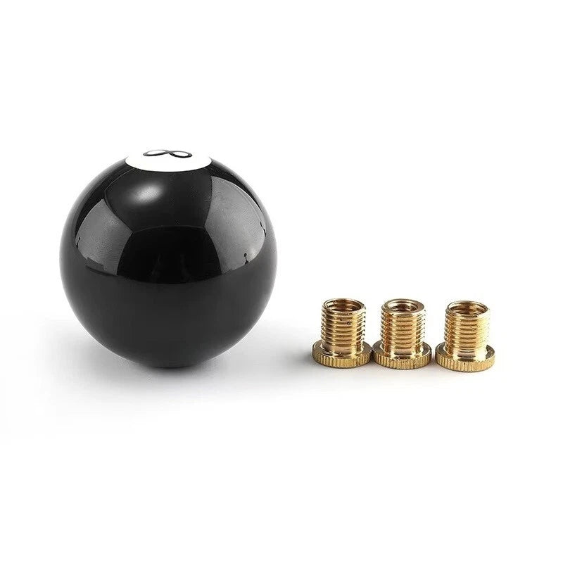 8 Cue Ballard Ball Gear Shift Knob for M12x1.25 M10x1.5 M10x1.25 M81.25 NEW